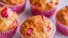 Whole Wheat Rhubarb Muffin Recipe