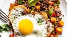 Whole30 Bison Sweet Potato Hash