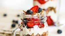 Wild Berry Parfait with Mascarpone