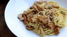 Wild Mushroom & Truffle Oil Pasta