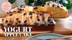 YOGURT APPLE CAKE | JOGHURT APFELKUCHEN