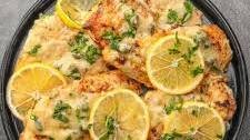 Yogurt Marinated Chicken Piccata { Pollo alla Piccata}
