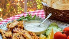 Yogurt-Marinated Chicken Shawarma