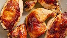Yogurt-Marinated Roast Chicken