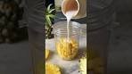 *YUMMIEST* PINEAPPLE CHIA PUDDING RECIPE #shorts