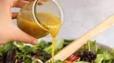 Yuzu Vinaigrette Salad Dressing with Ginger and Honey