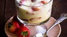 Zabaglione with Strawberries