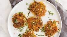 Zucchini and Carrot Fritters