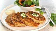 Zucchini Fritters with Cassava Flour