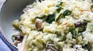 ZUCCHINI MUSHROOM RISOTTO RECIPE {ONE POT}