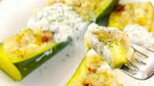 📋 Healthy Potato Pierogi Zucchini Boat Recipe