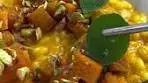 🇬🇧 Pumpkin risotto, pistachios, nasturtium 🎃🇮🇹 Risotto alla ...