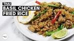 🇹🇭 Spicy Thai Basil Chicken Fried Rice: A Flavorful and Easy ...