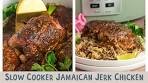 🌶️Slow Cooker Jamaican Jerk Chicken