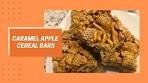 🎃Caramel Apple Cereal Bars | Fall Treat | Quick & Easy No ...