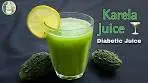 1 minute Karela Juice | Diabetic Juice | Healthy Bitter melon ...