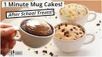 1 Minute Microwave Mug Cake Recipes | 3 Back To School ...