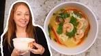 10 Days of Fall Soups! Making Thai Coconut Curry Soup for ...