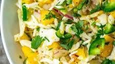 15-Minute Spicy Mango Slaw