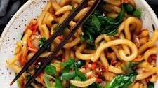 15 Minute Spicy Udon Stir Fry