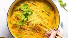 20 Minute Vegan Curry Ramen