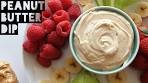 3 Ingredient Healthy Peanut Butter Dip Recipe | How To Make ...