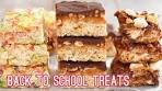 3 No-Bake Rice Krispies Treats: Snicker's, S'mores & Funfetti ...