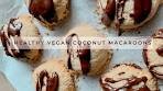 4 Ingredient Healthy Vegan Coconut Macaroons