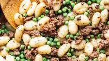 5-Ingredient Gnocchi with Peas and Sausage