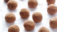 5-Ingredient Whiskey Dark Chocolate Truffles