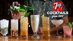 7 Vintage 7UP Cocktails from 1964
