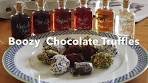 A deliciously easy Boozy Chocolate Truffles recipe