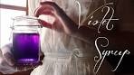 A Magickal Recipe for Violet Syrup