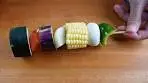 A wonderful Grilled Vegetables Skewers recipe that you will ...