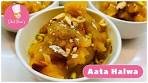 Aate ka Halwa Recipe | Aata Halwa | Wheat-flour Halwa ...
