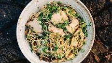 Abalone and xo butter, egg noodles recipe