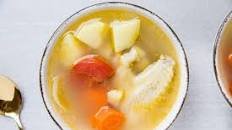 ABC soup (carrot, tomato, & potato soup)