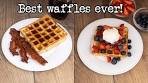 Absolute best waffles made with sourdough discard ...