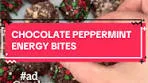 #ad I love these chocolate peppermint energy bites for the in ...