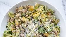 Air Fried Artichoke Salad with Lemon Parmesan Dressing