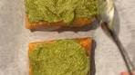 AIR FRIED PESTO CRUSTED SALMON • 1 lb salmon, cut into ...