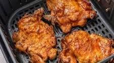 Air fryer BBQ Pork Chops