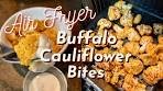 Air Fryer Buffalo Cauliflower Bites