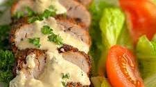 Air Fryer Garlic Parmesan Pork Tenderloin