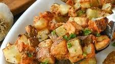 Air Fryer Garlic Parmesan Potatoes