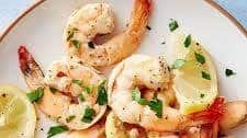 Air Fryer Lemon-Garlic Shrimp