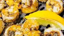 Air Fryer Lemon Garlic Shrimp