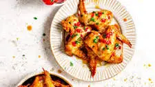 Air Fryer Miso Maple Scotch Bonnet Chicken Wings
