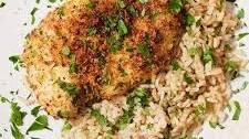 Air Fryer Parmesan Crusted Chicken