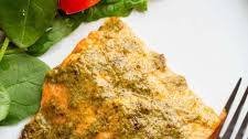 Air Fryer Pesto Salmon